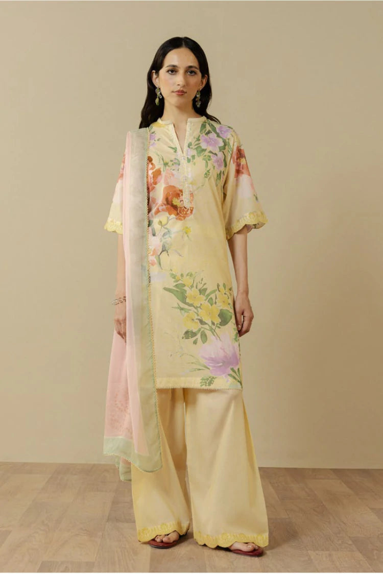 Zara Shahjahan - Coco Prints Drop 3 - AVENA-3B - Unstitched