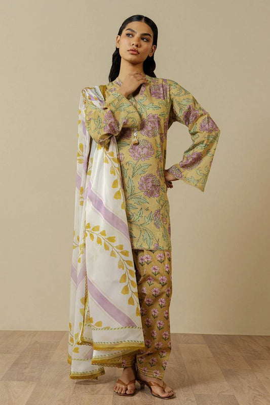 Zara Shahjahan - Coco Prints Drop 3 - MIREYA-5B - Unstitched