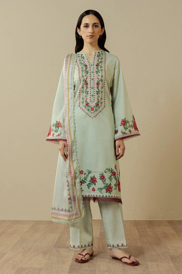 Zara Shahjahan - Coco Prints Drop 3 - ISMERIA-8B - Unstitched
