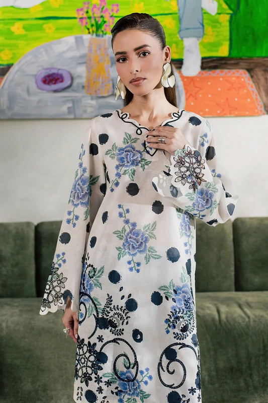 Nureh - Ballerina Embroidered Chikankari 2 Piece Collection Vol 3 - NU2-212 - Unstitched