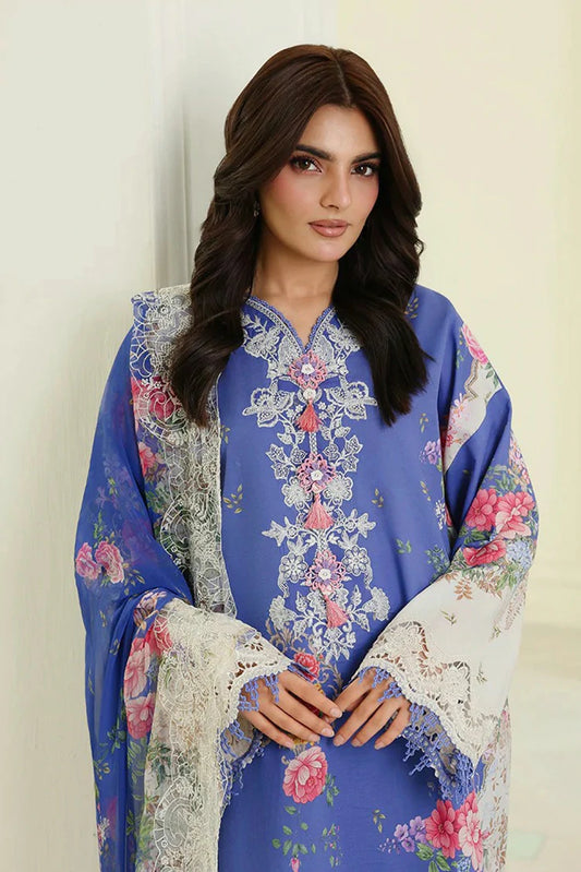 Roheenaz - Petals In Prints - 10-Bloom Portrait - Unstitched