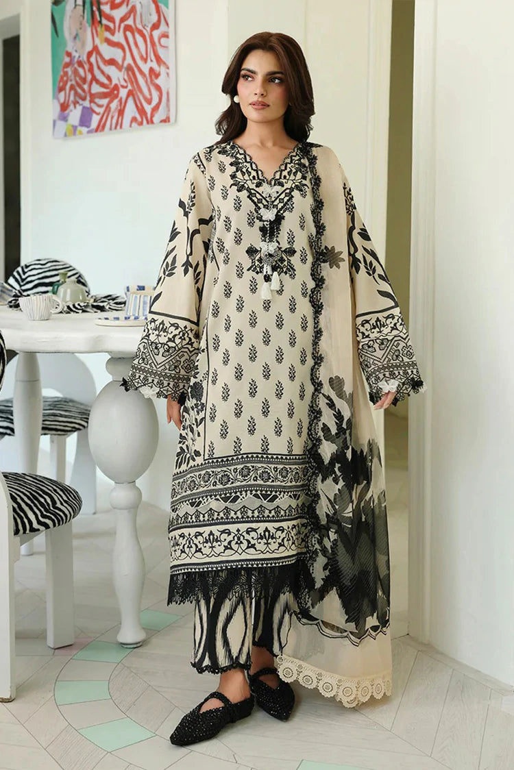 Roheenaz - Petals In Prints - 03-Willow Fleur - Unstitched