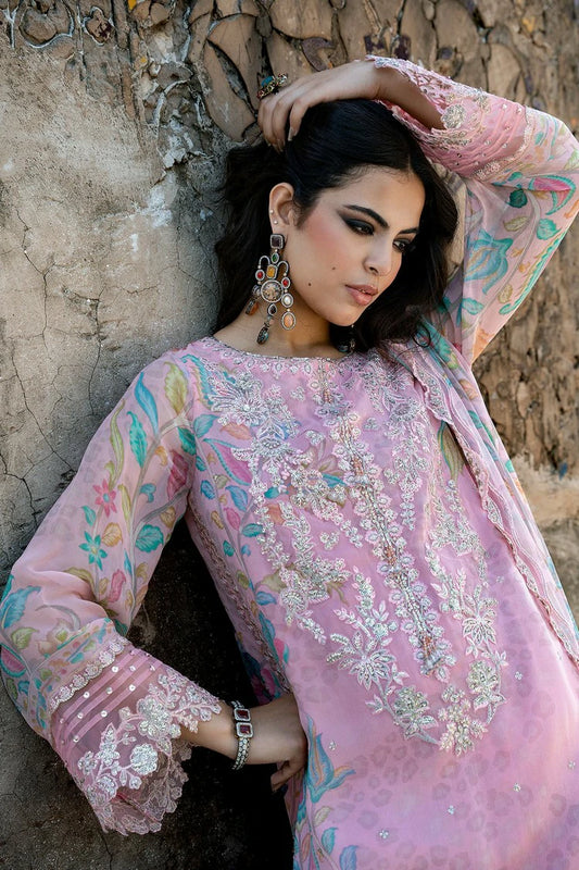 Charizma - Vasal Luxury Chiffon Collection Vol 1 - VSLW6-01 - Unstitched