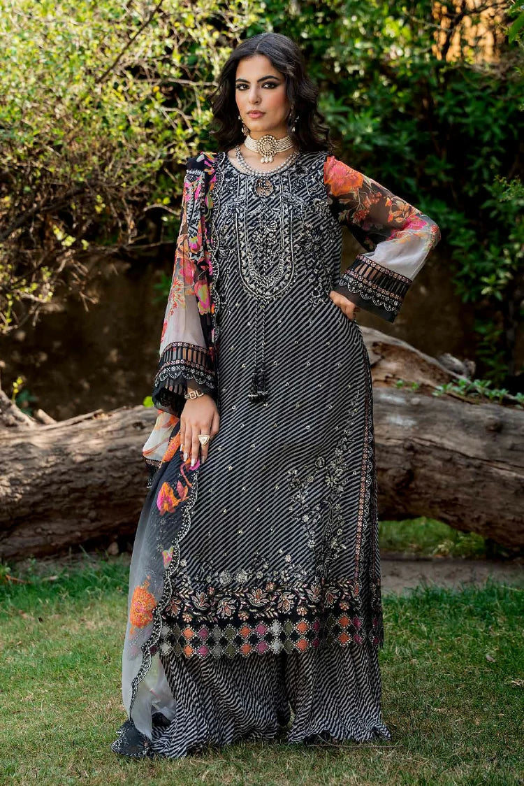 Charizma - Vasal Luxury Chiffon Collection Vol 1 - VSLW6-02 - Unstitched