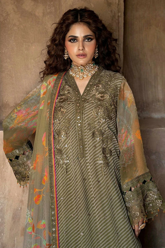 Charizma - Vasal Luxury Chiffon Collection Vol 1 - VSLW6-05 - Unstitched
