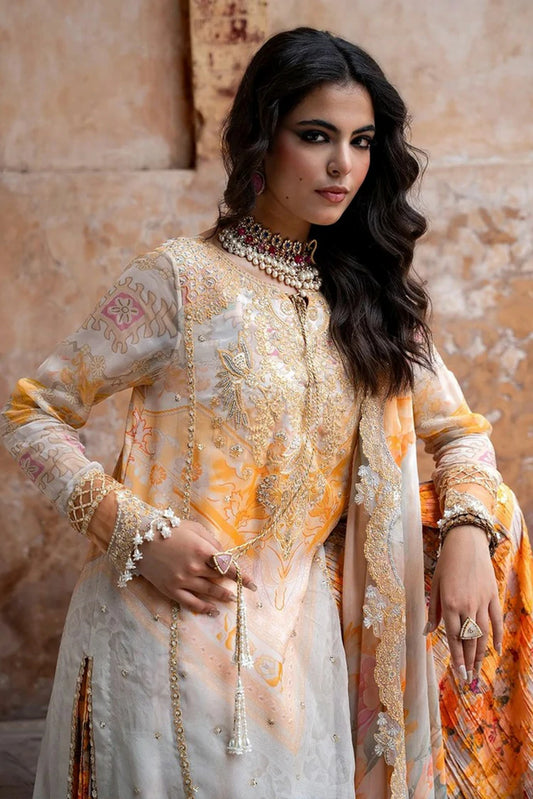 Charizma - Vasal Luxury Chiffon Collection Vol 1 - VSLW6-06 - Unstitched
