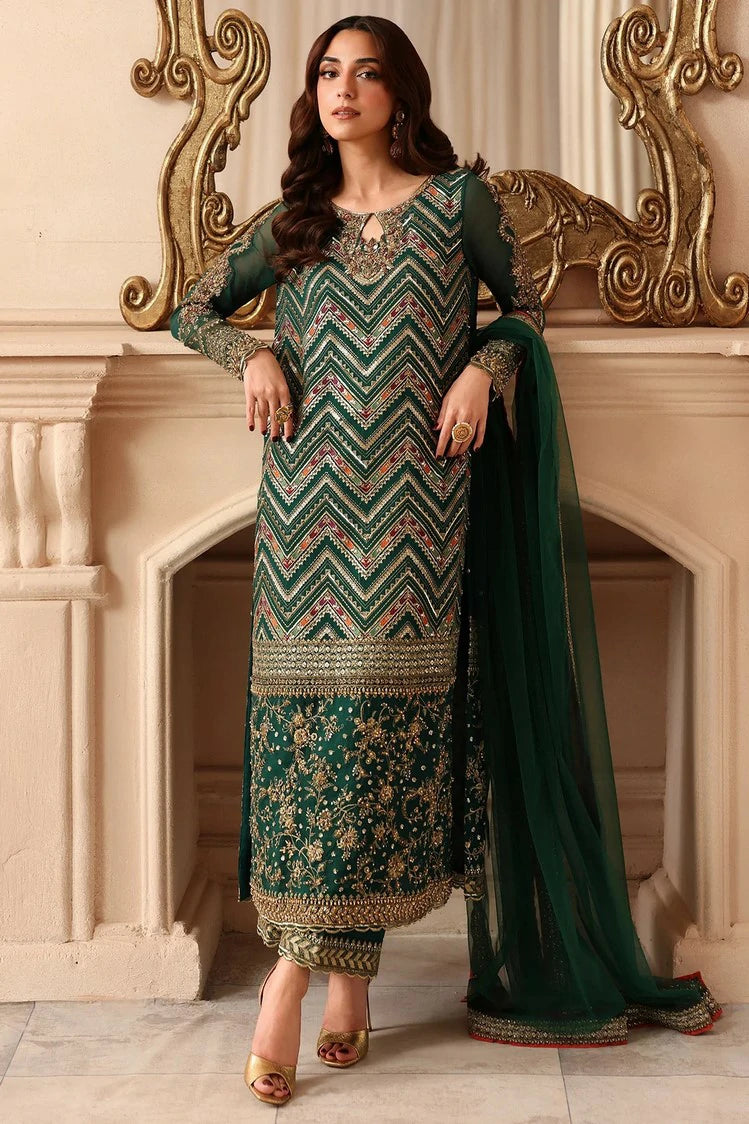 Charizma - Dastan e Jashan Luxury Chiffon Vol 1 - DJW6-07 - Unstitched
