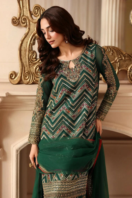 Charizma - Dastan e Jashan Luxury Chiffon Vol 1 - DJW6-07 - Unstitched