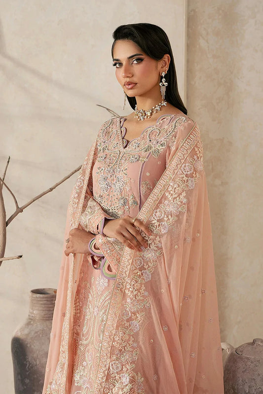 Gulaal - Inaaya Embroidered Chiffon Vol 2 - D-53-Julian - Unstitched