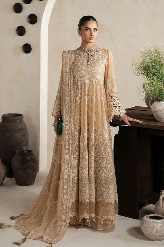 Gulaal - Inaaya Embroidered Chiffon Vol 2 - D-54-Niaa - Unstitched