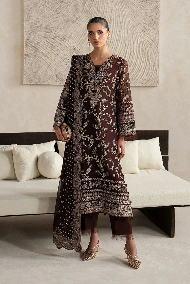 Gulaal - Inaaya Embroidered Chiffon Vol 2 - D-57-Sofiya - Unstitched