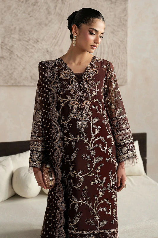 Gulaal - Inaaya Embroidered Chiffon Vol 2 - D-57-Sofiya - Unstitched
