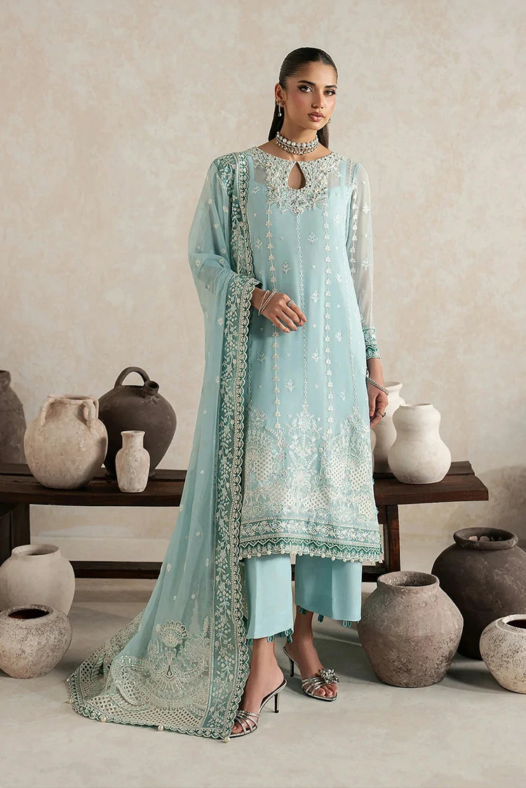 Gulaal - Inaaya Embroidered Chiffon Vol 2 - D-58-Eileen - Unstitched