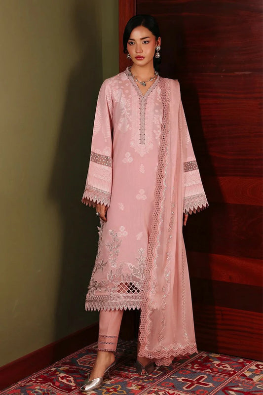 Nureh - Maya Embroidered Jacquard Collection - NJ-111 - Unstitched
