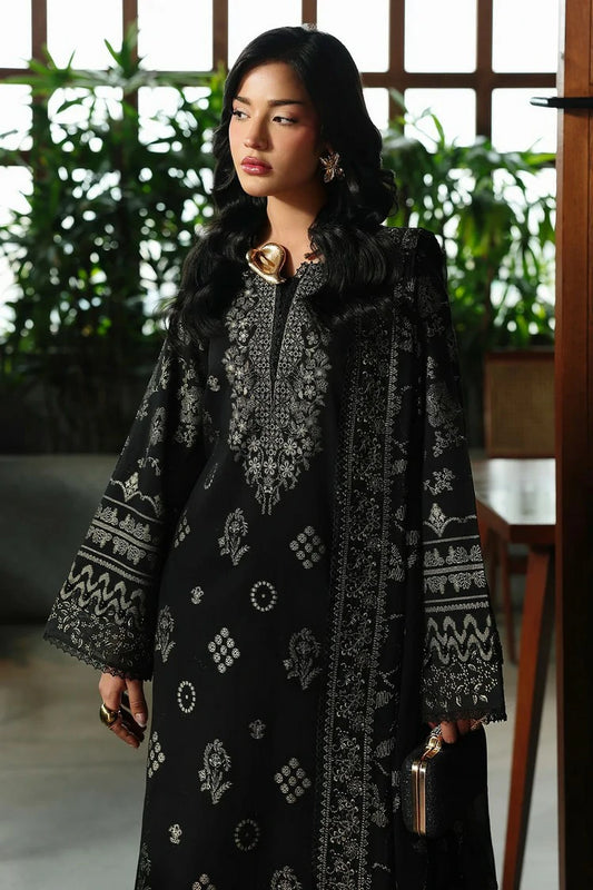 Nureh - Maya Embroidered Jacquard Collection - NJ-112 - Unstitched
