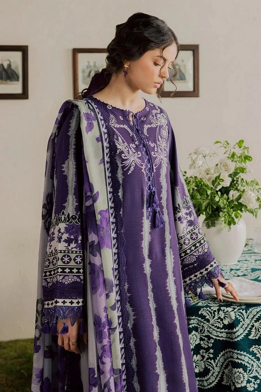 Nureh - Gardenia Embroidered and Printed Viscose Collection Vol 3 - NSG-225 - Unstitched