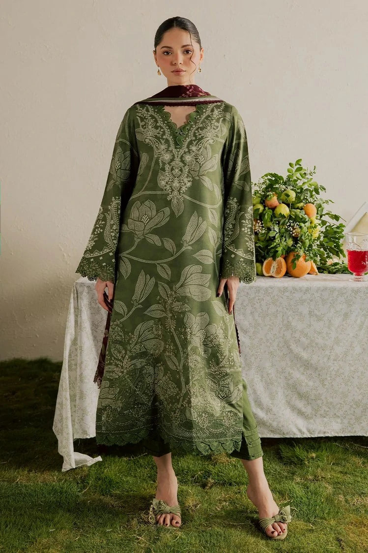 Nureh - Gardenia Embroidered and Printed Viscose Collection Vol 3 - NSG-229 - Unstitched