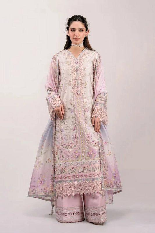 Qalamkar - Luxe Silk - QSL-02 CALISTA - Unstitched