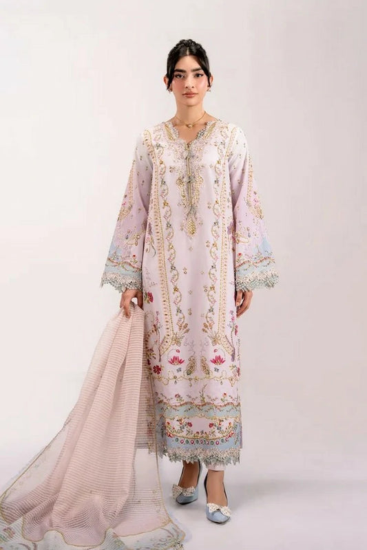 Qalamkar - Luxe Silk - QSL-07 NOA - Unstitched