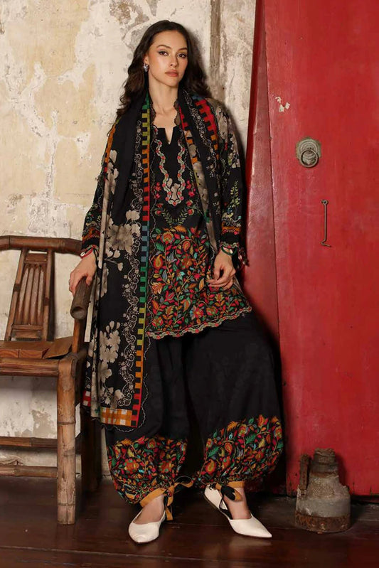 Charizma - Combination Embroidered Linen Collection Vol 1 - CCW7-01 - Unstitched