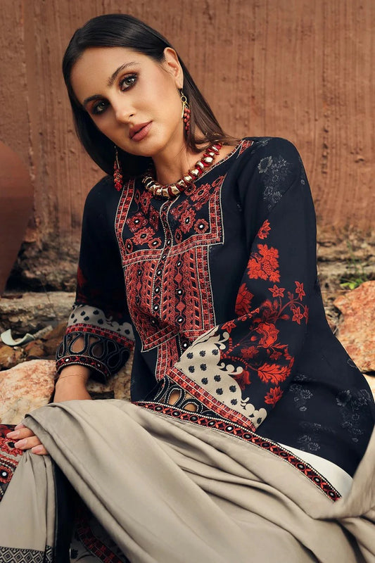 Charizma - Combination Embroidered Linen Collection Vol 1 - CCW7-10 - Unstitched