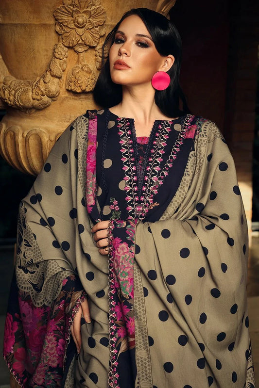 Charizma - Combination Embroidered Linen Collection Vol 1 - CCW7-08 - Unstitched