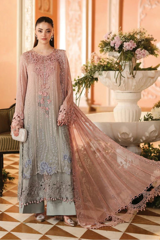 Maria B - Royal Tea Affair Chiffon - MPC-07-02 - Unstitched
