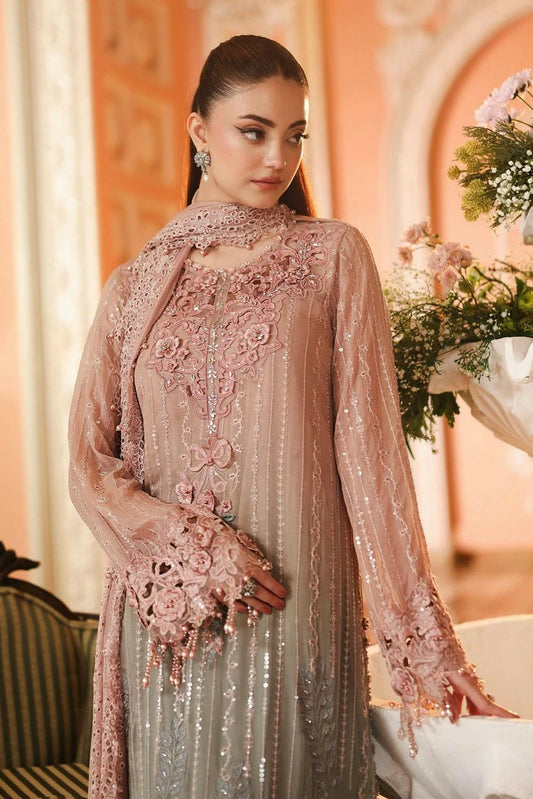Maria B - Royal Tea Affair Chiffon - MPC-07-02 - Unstitched