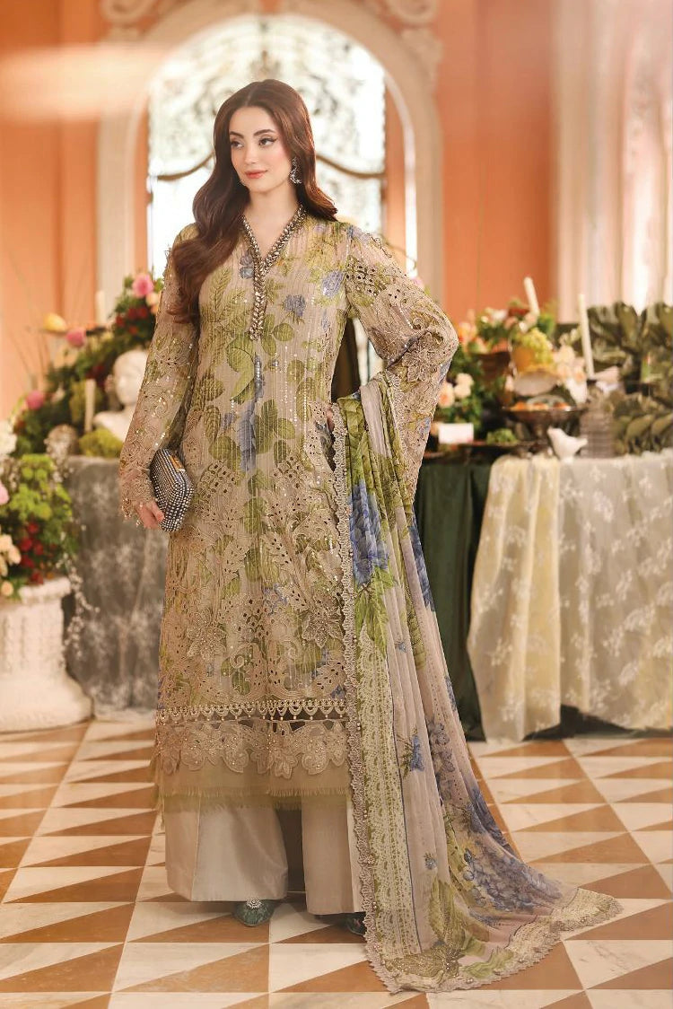 Maria B - Royal Tea Affair Chiffon - MPC-07-03 - Unstitched