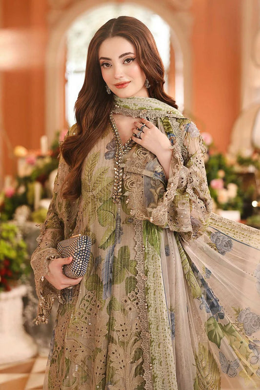 Maria B - Royal Tea Affair Chiffon - MPC-07-03 - Unstitched