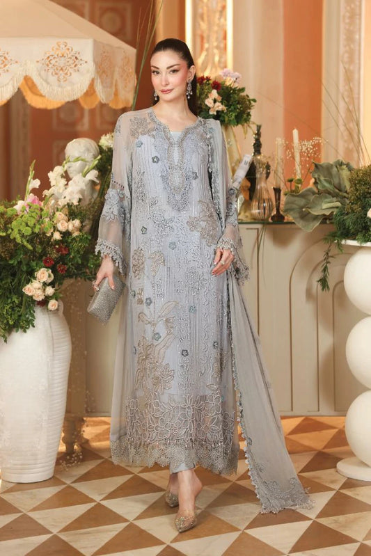Maria B - Royal Tea Affair Chiffon - MPC-07-06 - Unstitched