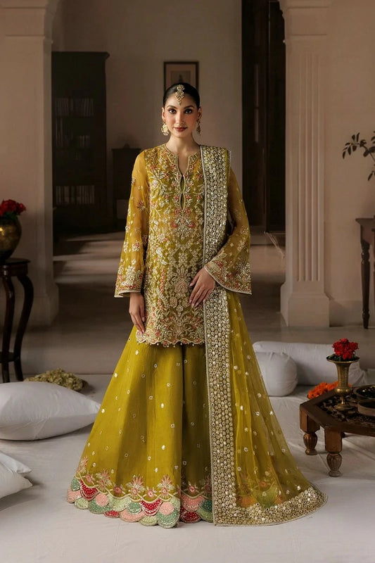 Afrozeh - Shehnai Wedding Formals - 152-Zarminay - Unstitched
