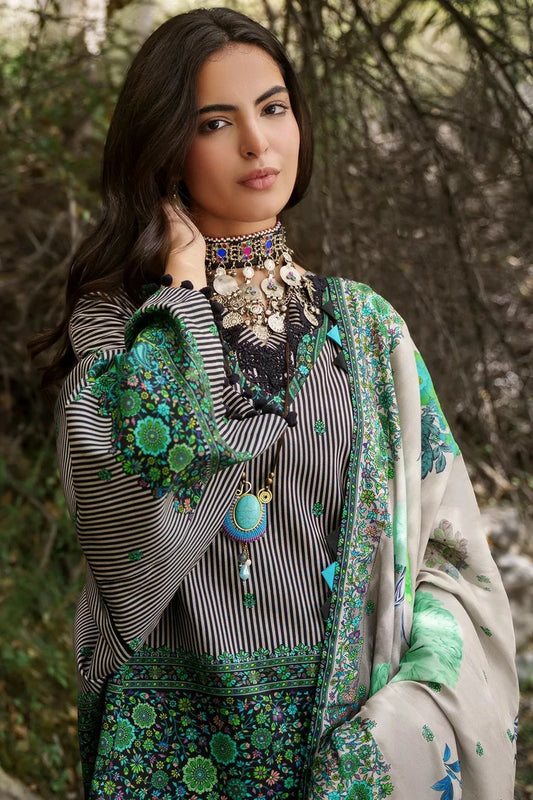 Charizma - C Prints Printed Linen Collection Vol 1 - CPW6-05 - Unstitched