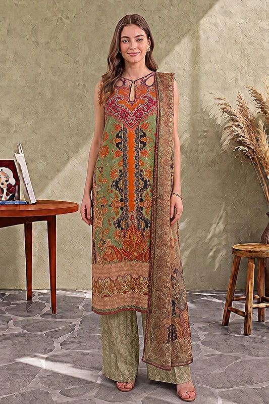 Asifa & Nabeel - Cambric Printed - Kaya (CU26-05) - Unstitched