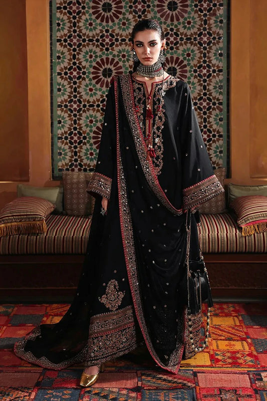 Mushq - Nuvera The Queen of Hearts - 06-Carmine Jewel - Unstitched