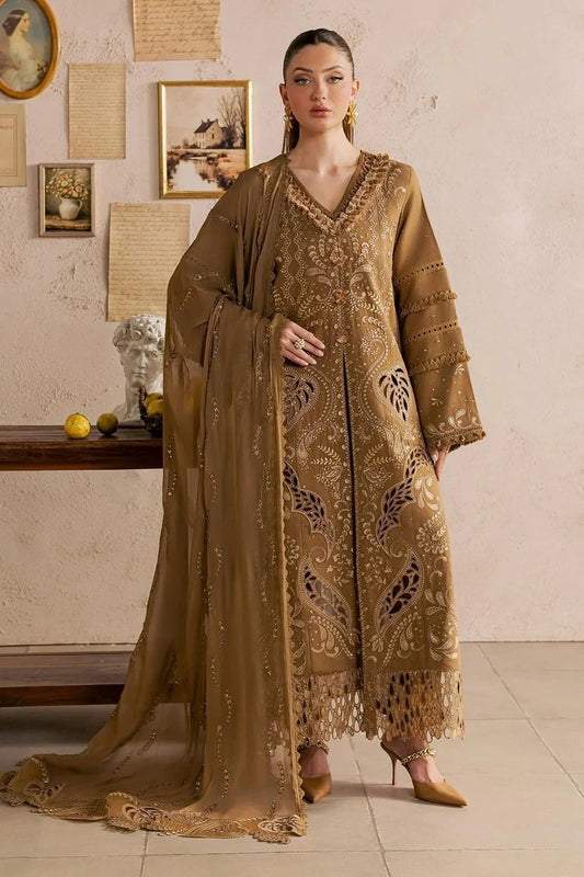 Nureh - Exclusive Embroidered Karandi Collection Vol 1 - NE-270 - Unstitched