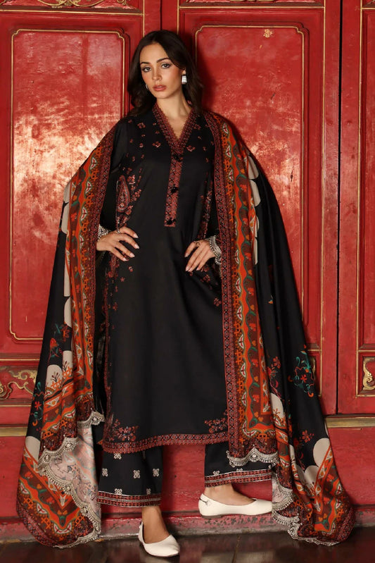 Charizma - Aniiq Embroidered Printed Linen Collection Vol 1 - ANW7-02 - Unstitched