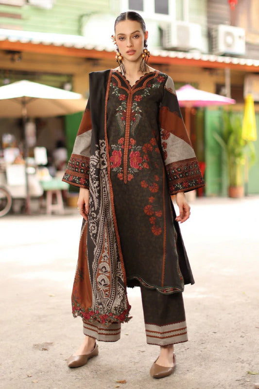 Charizma - Aniiq Embroidered Printed Linen Collection Vol 1 - ANW7-07 - Unstitched