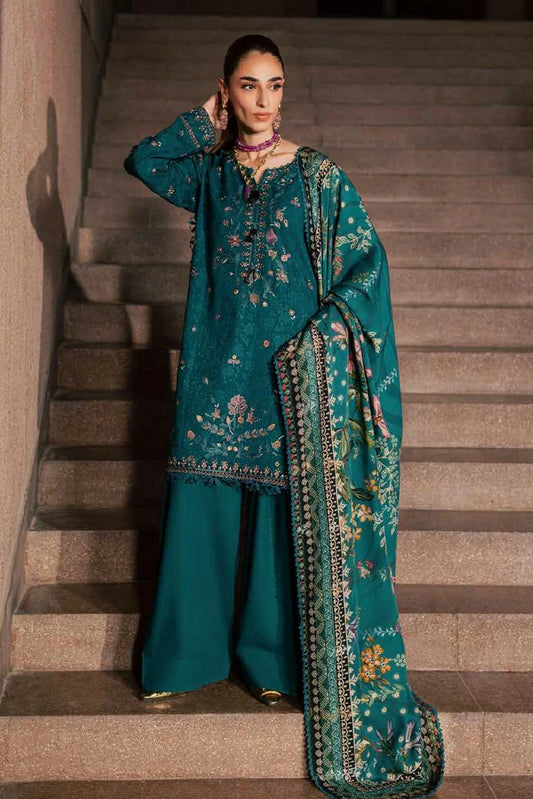 Nureh - Maya Embroidered Linen Collection Vol 1 - NW-126 - Unstitched