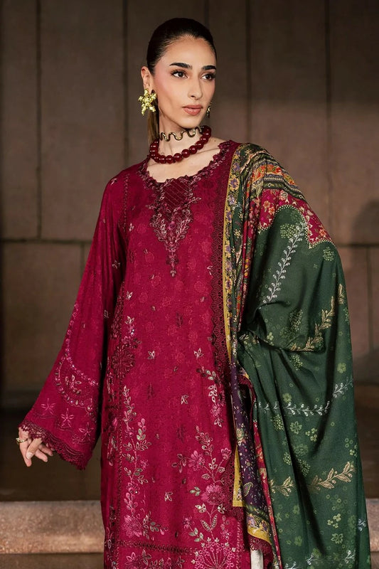 Nureh - Maya Embroidered Linen Collection Vol 1 - NW-130 - Unstitched