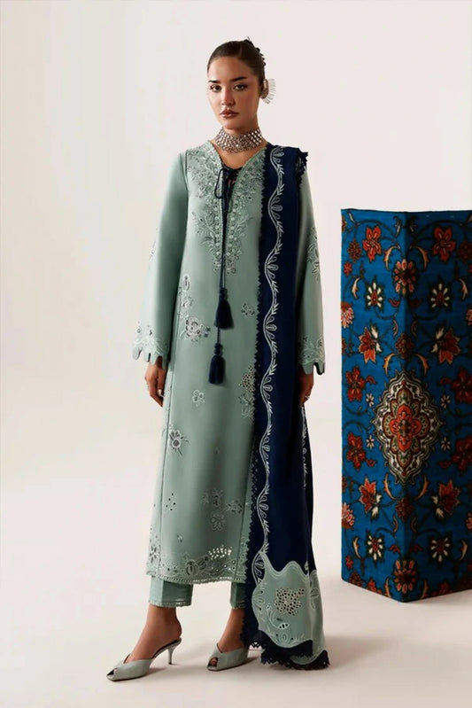 Qalamkar - Qline Linen Collection - QLW-11 TALIYA - Unstitched