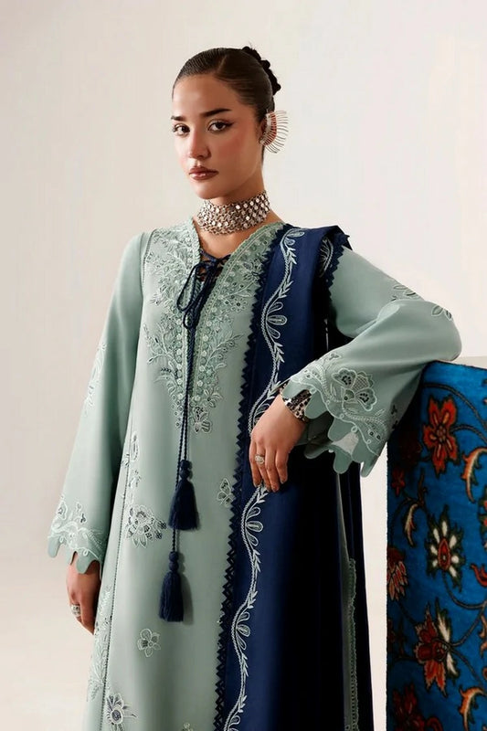 Qalamkar - Qline Linen Collection - QLW-11 TALIYA - Unstitched