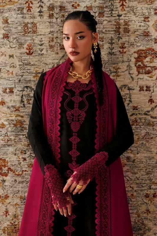 Qalamkar - Qline Linen Collection - QLW-12 Yani - Unstitched