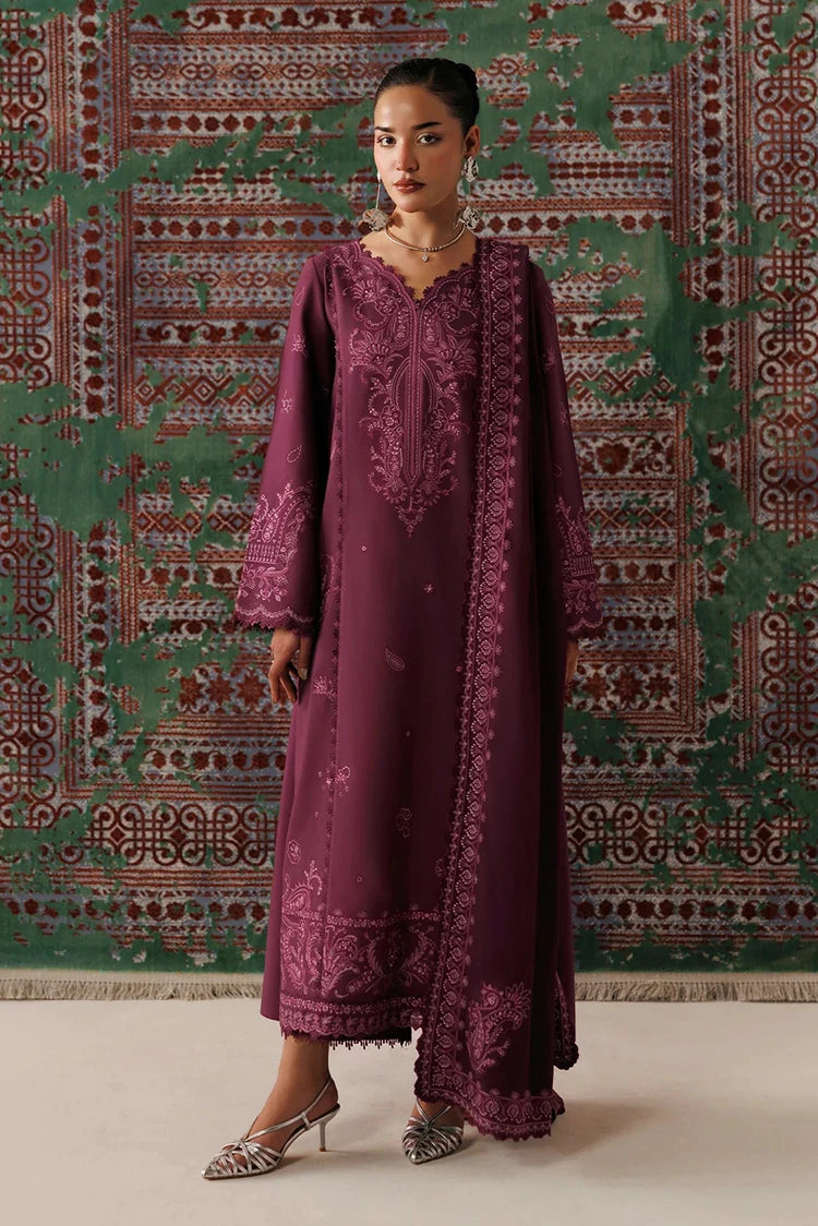 Qalamkar - Qline Linen Collection - QLW-14 FARWA - Unstitched