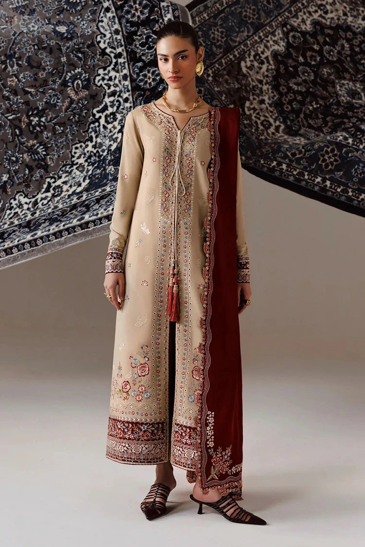 Qalamkar - Qline Linen Collection - QLW-16 HAMNA - Unstitched