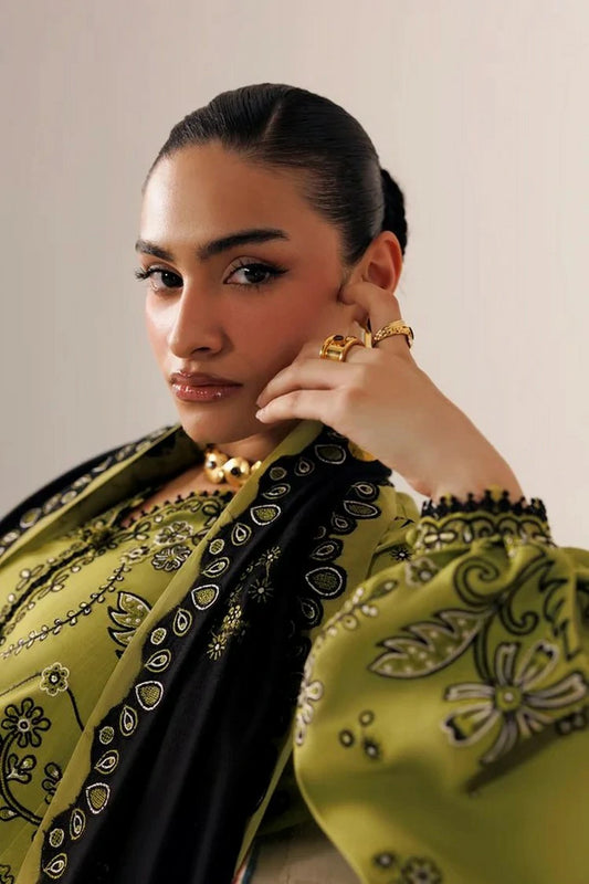 Qalamkar - Qline Linen Collection - QLW-01 AMARAH - Unstitched