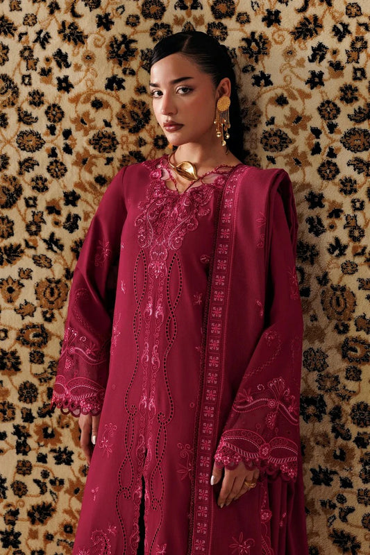 Qalamkar - Qline Linen Collection - QLW-02 ALEENA - Unstitched