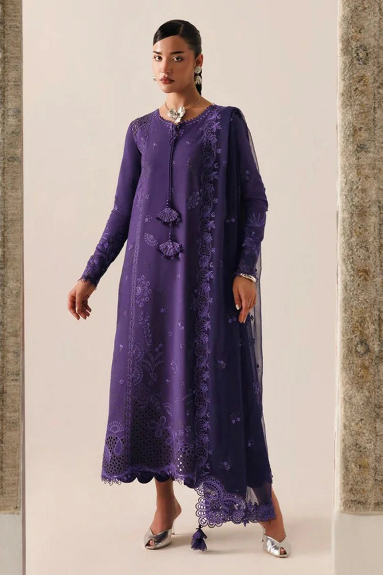 Qalamkar - Qline Linen Collection - QLW-05 ZEEMAL - Unstitched