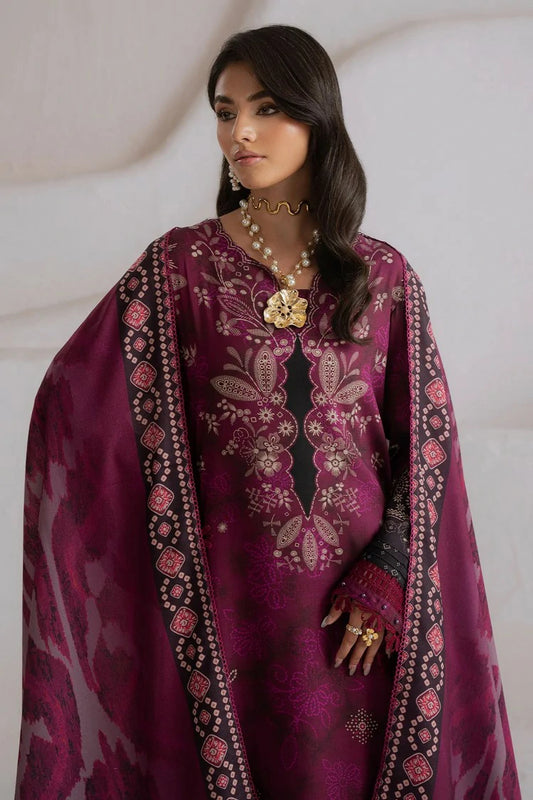 Nureh - Signature Print Printed Viscose Slub Collection Vol 4 - SP-216 - Unstitched