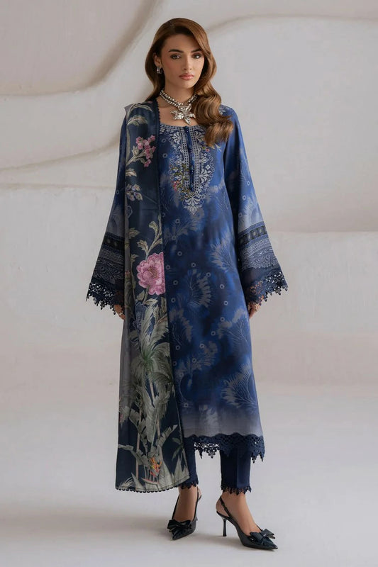 Nureh - Signature Print Printed Viscose Slub Collection Vol 4 - SP-217 - Unstitched